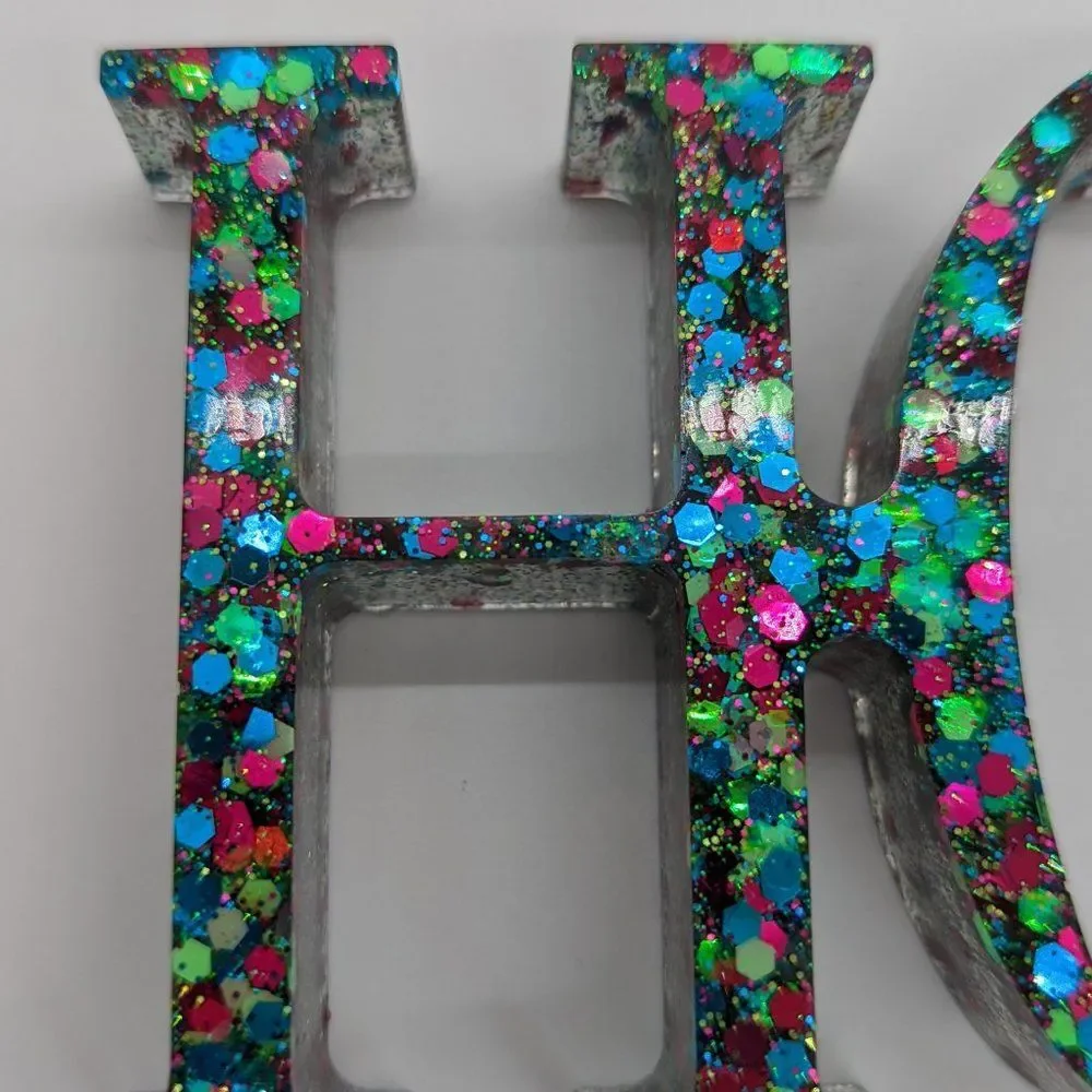 HOME Resin Sign